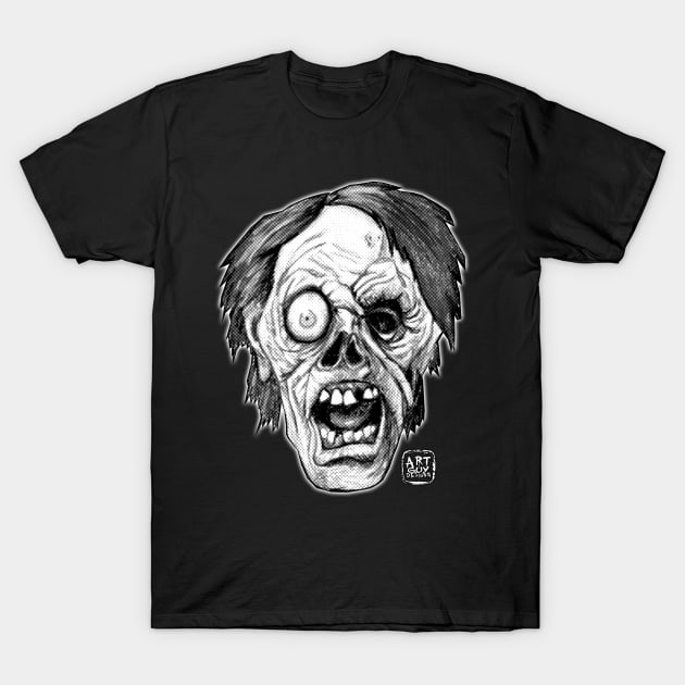 Shock! T-Shirt by ArtGuyDesigns